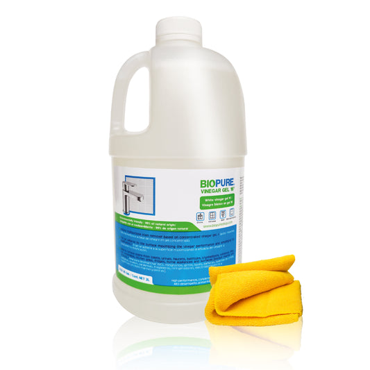 vinager gel natural stain remover deep cleaning shiny surfaces clean and natural home bathroom and kitchen cleaning