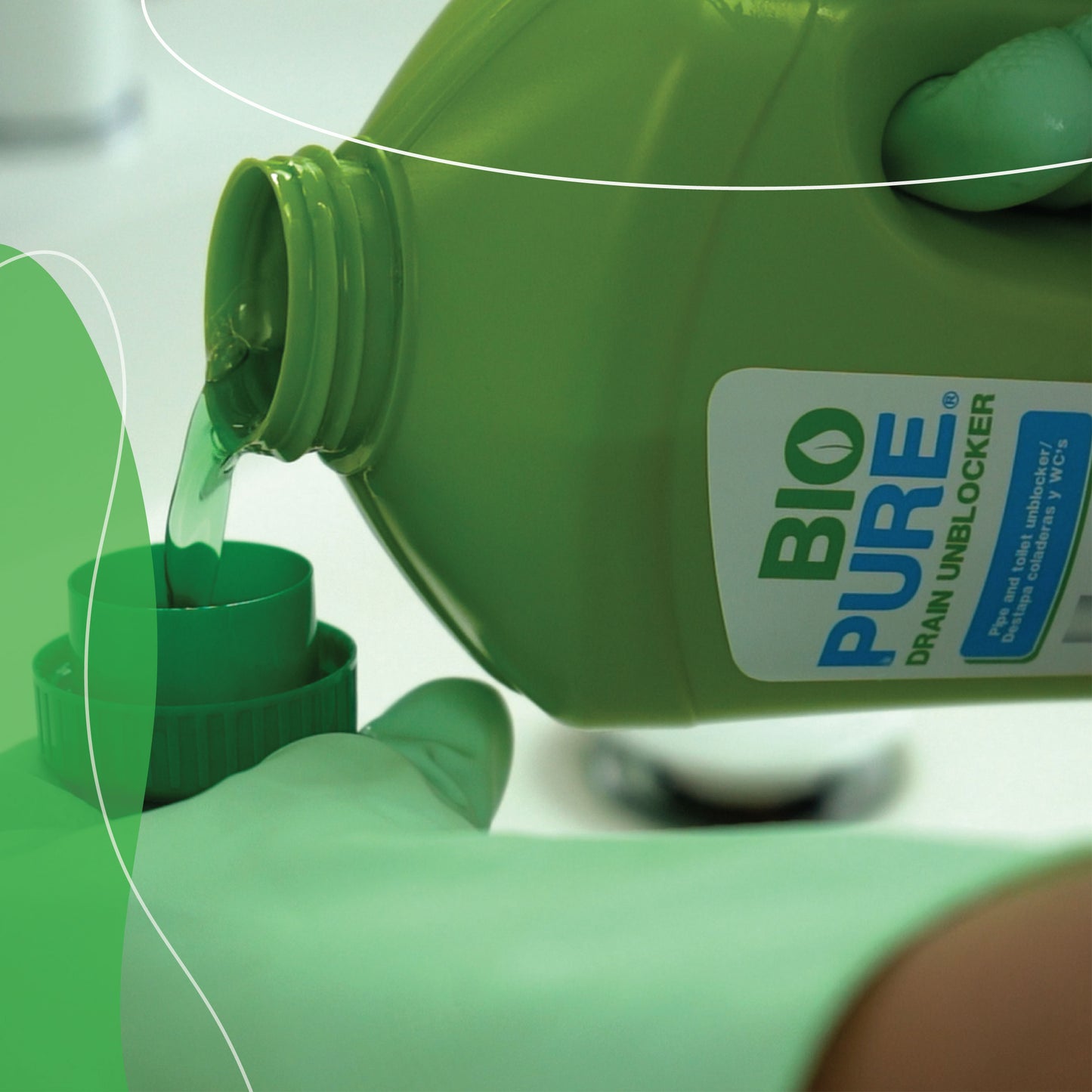 Drain Unblocker- Destapacaños para coladeras y WC's. Ecológico y libre de ácidos.