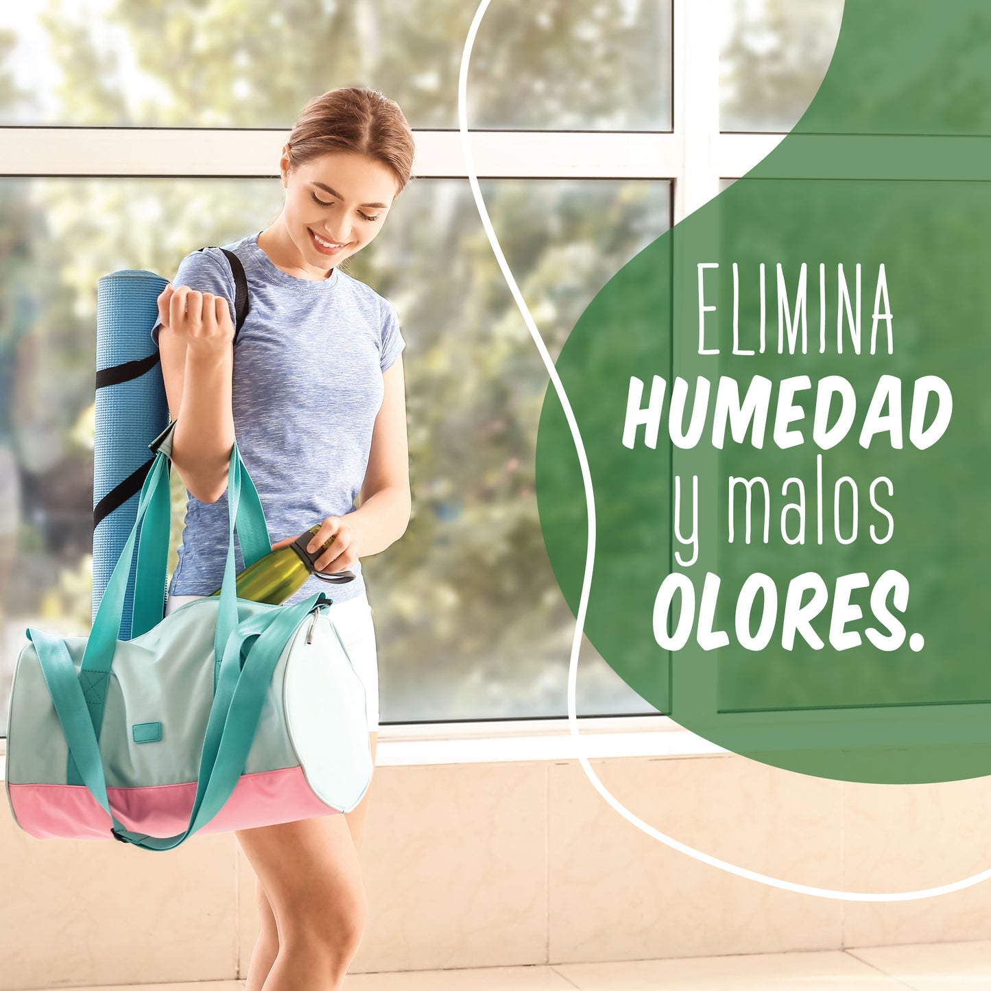 Bolsas purificadoras -Carbón Activado 100% Biodegradable - Remueve malos olores, humedad, moho y alérgenos.