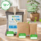Bolsas purificadoras -Carbón Activado 100% Biodegradable - Remueve malos olores, humedad, moho y alérgenos.