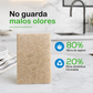 Fibra biodegradable para lavar trastes, loza, cocina. No daña ni raya - 80% fibra de agave (24 piezas)