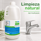 Vinagre en gel - Quita manchas natural multiusos - Presentación concentrada 16° - El gel se adhiere a las superficies.