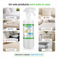 Tratamiento quitamanchas y malos olores en textiles - Orina, vómito, sudor y mugre - Ideal para ropa, sábanas, tapetes, muebles, asientos de coche, etc. - Acción 100% Biológica.