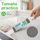 Kit Piedra pómez con agarradera para limpiar el baño - Pómez - Ideal para wc's, lavamanos, azulejos - Quita callos - Hecha de vidrio 100% reciclado.