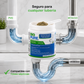 Drain Unblocker Sachets Tarro 250 gr - Destapacaños  y tratamiento preventivo para WC's, trampas de grasa y alcantarillas.