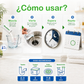 Drain Unblocker Sachets - Destapacaños  y tratamiento preventivo para WC's, trampas de grasa y alcantarillas.