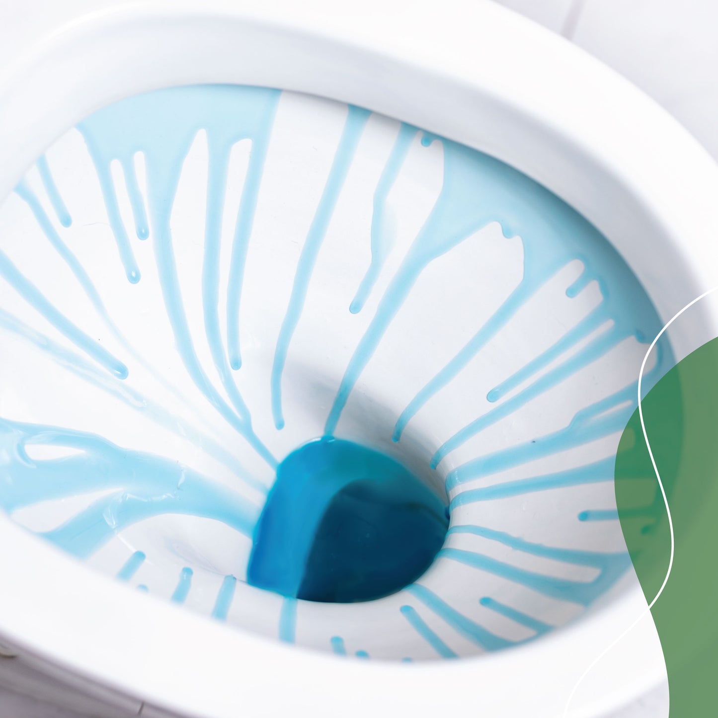 Kit Gel limpiador 100% ecológico para WC 2 en 1. Se adhiere a las paredes del WC limpiando y desmanchando el sarro.