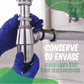 Tratamiento contra malos olores en tuberías coladeras drenajes de baño y cocina - ODOUR STOP LISTO PARA USAR - 100% Ecológico.